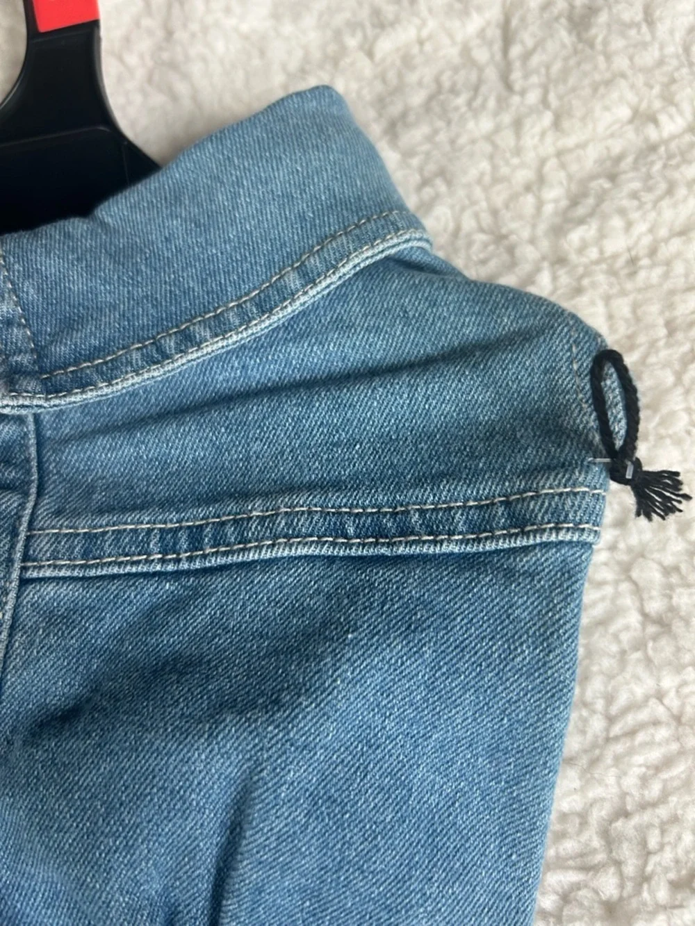 New Reddy denim dog dress M